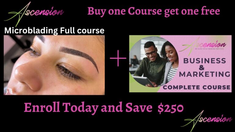 Microblading Full course + Marketing and business course